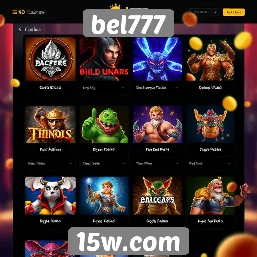 Novas funcionalidades do site bel777 para jogadores